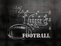 MS247 - Football Plays - 16x12
