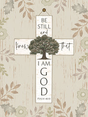 ALP2855 - Be Still and Know Cross - 12x16