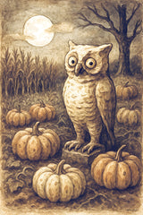 ANT172 - Harvest Moon Hoot - 12x18