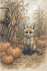 ANT176 - Sly Fox in the Patch - 12x18