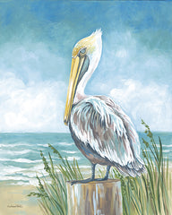 ART1369 - Perched Pelican - 12x16