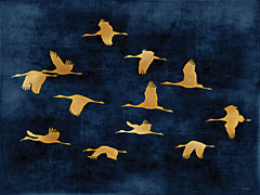AS484 - Golden Cranes - 16x12