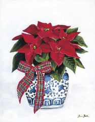 BAKE401 - Poinsettia in Chinoiserie - 12x16