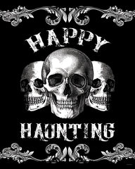 BLUE552 - Happy Haunting - 12x16