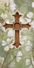 CC290 - Cross Light Flowers - 9x18