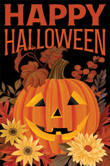 CTD372 - Happy Halloween Jack O'Lantern - 12x16