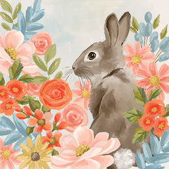 CTD398 - Bunny in the Blooms - 12x12