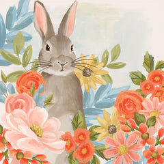 CTD405 - Floral Bunny - 12x12