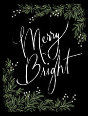 DOG249 - Merry & Bright   - 12x16