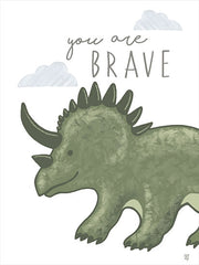 ET490 - You Are Brave Dinosaur - 12x16