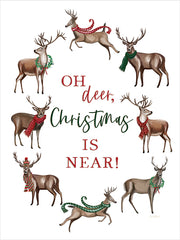 ET540 - Oh Deer, Christmas is Near   - 12x16