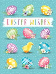 ET572 - Easter Wishes Easter Eggs - 12x16