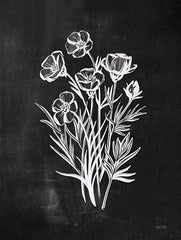 FEN685 - Chalkboard Wildflower II - 12x16