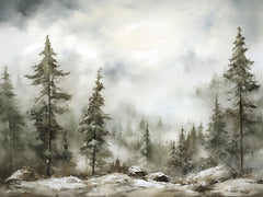 HK254 - Winter Hike   - 16x12