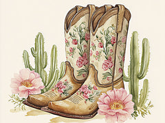 HK423 - Dester Floral Boots    - 16x12
