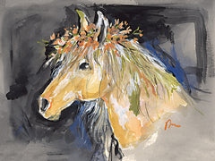 JM568 - Floral Horse II - 16x12