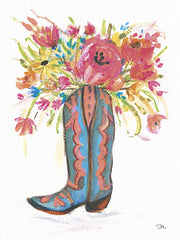JM635 - Blooming Boot - 12x16