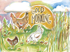JM640 - Good Morning Chickens - 16x12