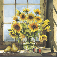 JR445 - Still Life with Sunflowers - 12x12