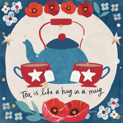 KD267 - Tea is a Hug in a Mug - 12x12