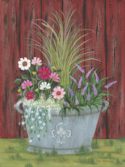 KEN1340 - Tub of Flowers - 12x16