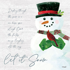 KS232 - Let It Snow Snowman - 12x12