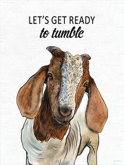 LET1311 - Let's Get Ready to Tumble Goat - 12x16