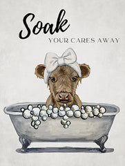 LK283 - Soak our Cares Away Highland - 12x16