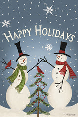 LS1924 - Happy Holidays Snowmen - 12x18
