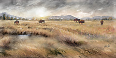 MAZ5990 - Grazing Buffalo - 18x9