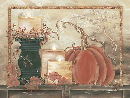 Michele Musser MM367 - MM367 - Autumn Lights - 16x12 Candles, Pumpkin, Autumn, Warm, Cozy, Rustic, Fall Decor from Penny Lane
