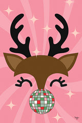 MOL2898 - Disco Reindeer - 12x18