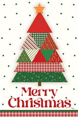 MOL2903 - Quilt Christmas Tree - 12x18