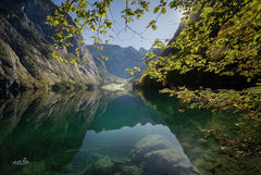 MPP1142 - Crystal Clear Mountain Lake - 18x12