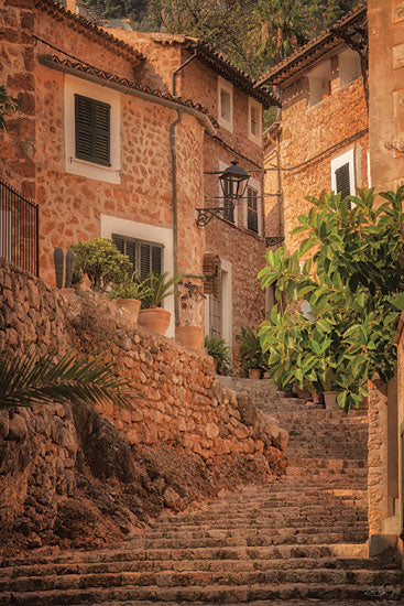 Martin Podt MPP1207 - MPP1207 - Stone Stories - 12x18 Places, village, rustic, stone houses, plants, street, architecture, scenic, photography from Penny Lane