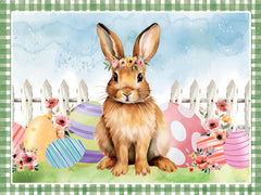 ND845 - Easter Bunny & Easter Eggs - 16x12