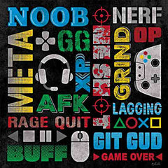 RAD1431 - Gamer Slang - 12x12