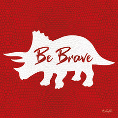 RAD1475 - Be Brave Dinosaur - 12x12