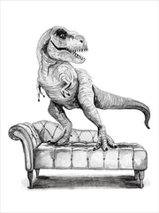 RN722 - Chaise Lounge T-Rex - 12x16