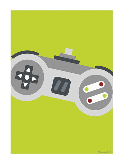 Susan Ball SB1470 - SB1470 - Controller I   - 12x16 retro controller, gamepad, vintage gaming, video game controller, classic console, digital art, minimalist design from Penny Lane