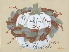 BR606 - Thankful and Blessed Pumpkin - 16x12