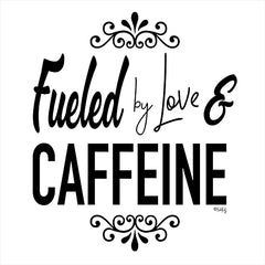HK112 - Fueled by Love & Caffeine - 12x12