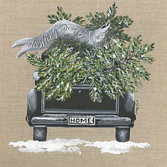 NOR160 - Dashing Through the Snow Truck - 12x12