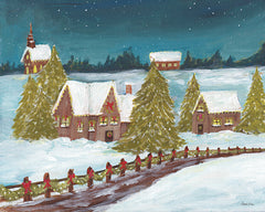 AH213 - Peaceful Christmas Village - 16x12