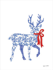 ALP2450LIC - Blue & White Reindeer I - 0