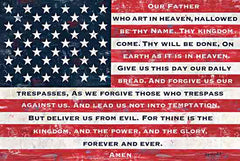 ALP2490 - Our Father Flag - 18x12