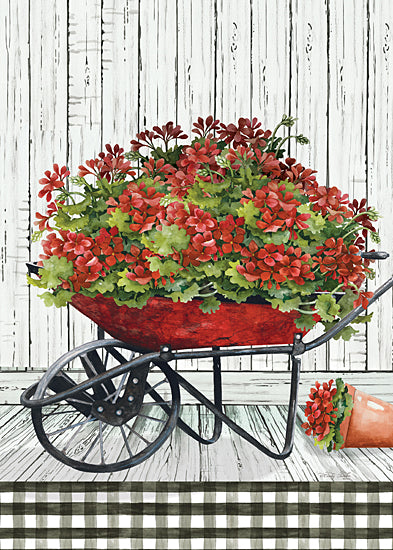 Cindy Jacobs Licensing CIN3829LIC - CIN3829LIC - Welcome Geranium Wheelbarrow - 0  from Penny Lane