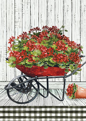 CIN3829LIC - Welcome Geranium Wheelbarrow - 0