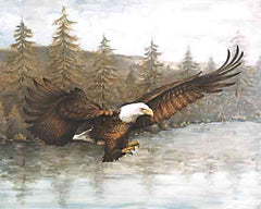 DOG266 - Eagle Landing - 16x12