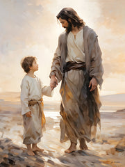 JO328 - Walk with Him 2 - 12x16